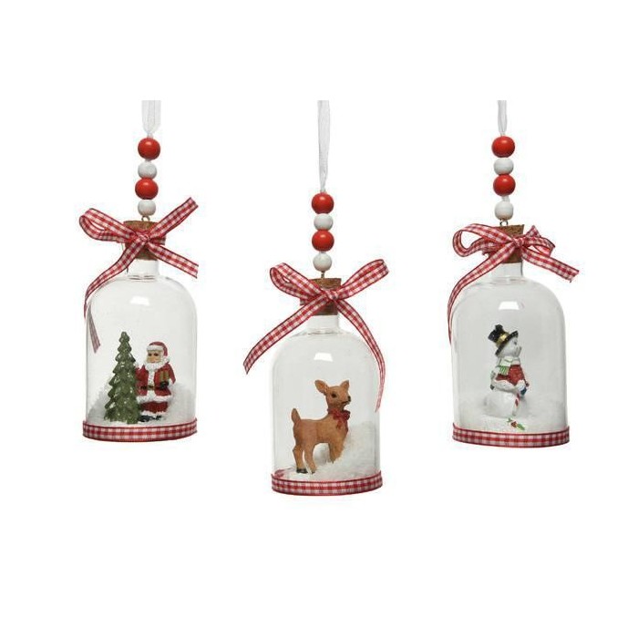 CAMPANA IN VETRO CON FIGURE AS